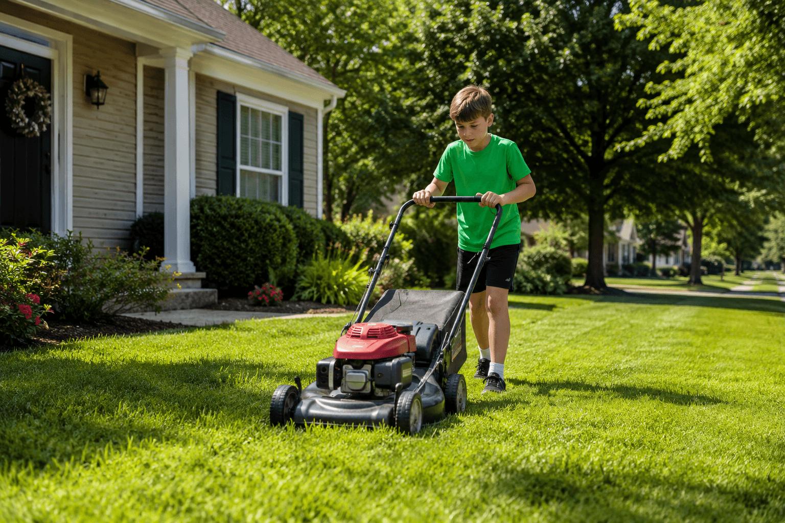 Small Lawn Mow lawn care service